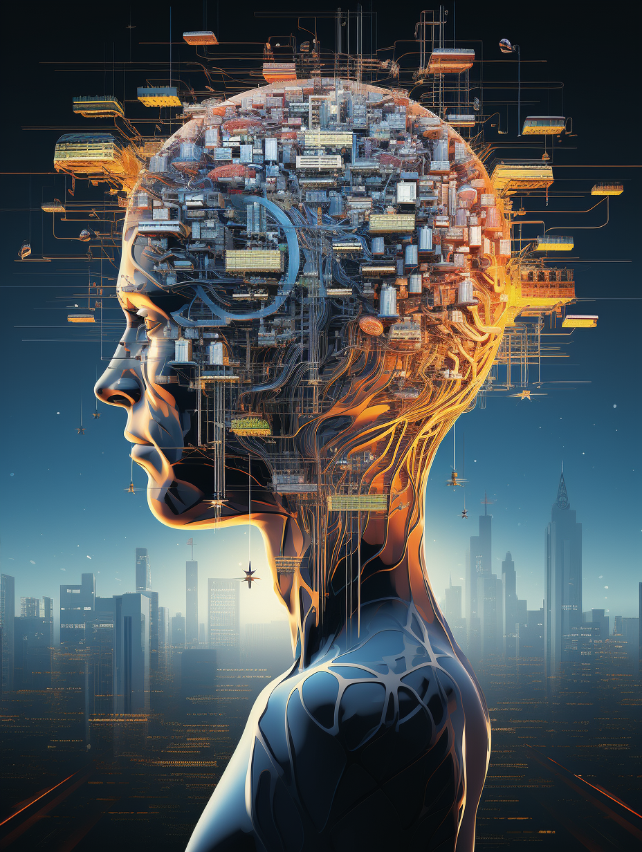 Ilustracja: Wykorzystanie sztucznej inteligencji w biznesie
