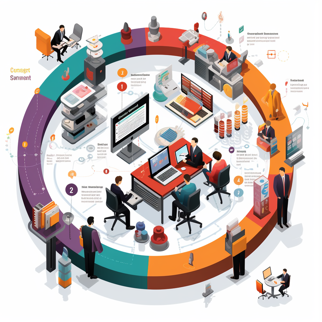 Chatbot oparty na technologii GPT-4 w interakcji z klientem